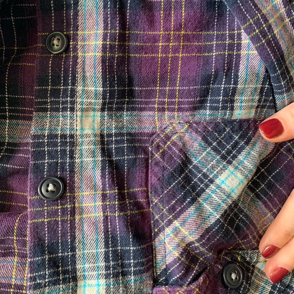 men's small flannel